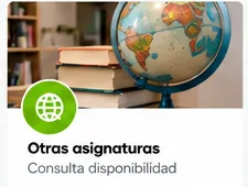 Otras asignaturas